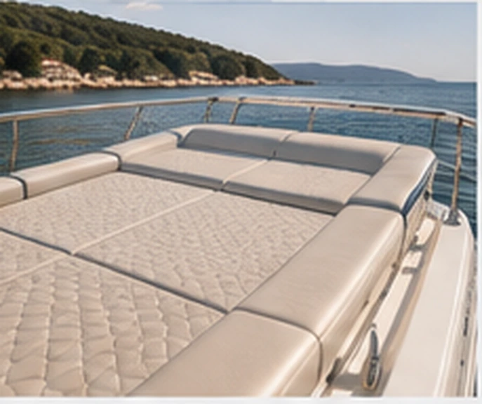 Bain de soleil de bateau confectionné sur mesure